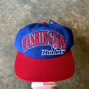 Very Rare Washington Bullets NWT Starter Snapback